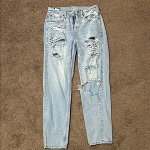 American Eagle Outfitters Light Blue Boyfriend Jeans
